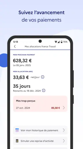 Mon Espace France Travail screenshot