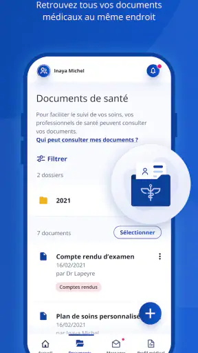 Mon espace santé screenshot