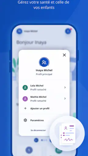 Mon espace santé screenshot