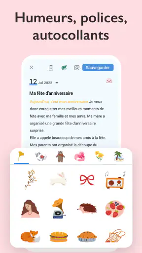 Mon Journal Intime avec Photos screenshot