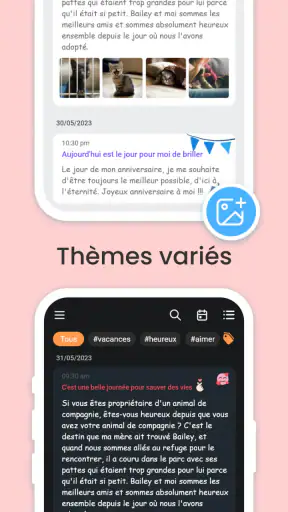 Mon journal - journal intime screenshot