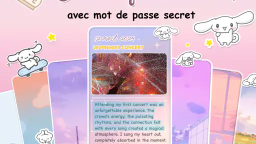 Mon mini secret journal intime screenshot