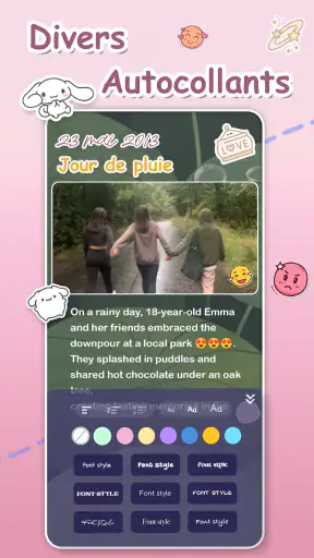 Mon mini secret journal intime screenshot