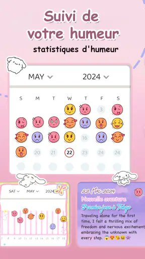 Mon mini secret journal intime screenshot