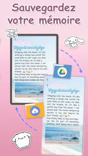 Mon mini secret journal intime screenshot
