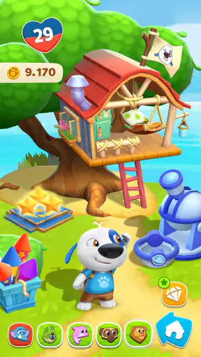 Mon Talking Hank : Îles screenshot