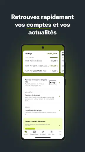 Monabanq - Banque en ligne screenshot