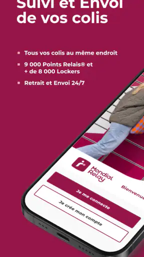 Mondial Relay, suivi de colis screenshot