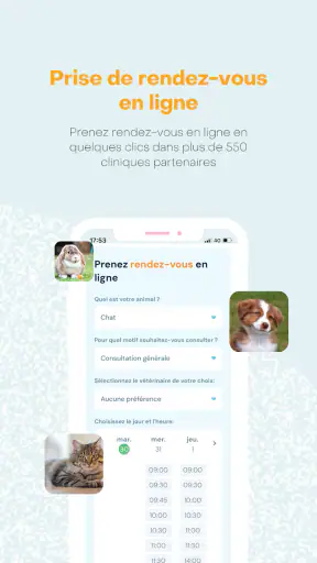 MonRendezVousVeto screenshot