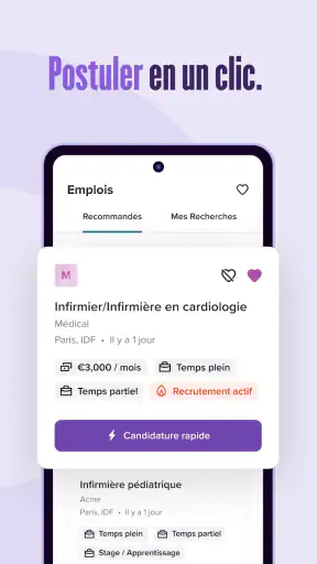 Monster - Offres d'emploi screenshot