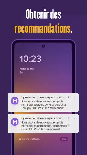Monster - Offres d'emploi screenshot