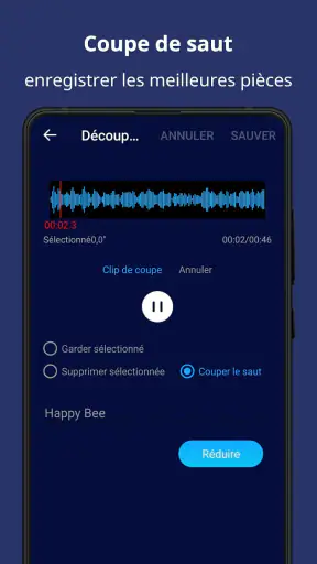 Montage Audio, Couper Musique screenshot