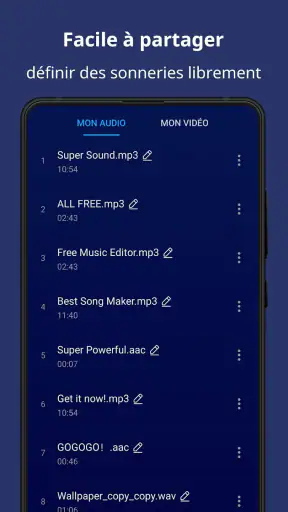 Montage Audio, Couper Musique screenshot