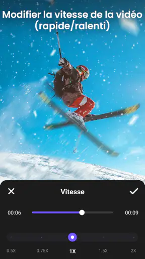 Montage video avec musique screenshot