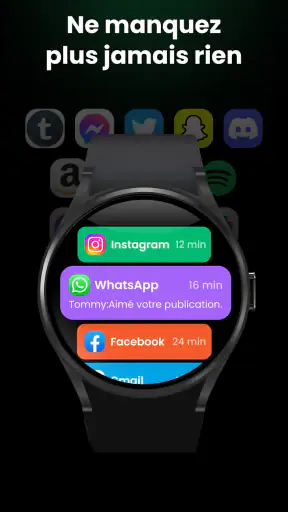 Montre Connectée - BT Notifier screenshot
