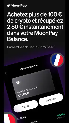 MoonPay: Crypto & Bitcoin, SOL screenshot