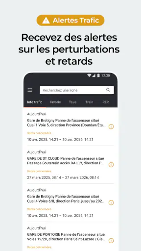 Moovit: Horaires Bus & Trains screenshot
