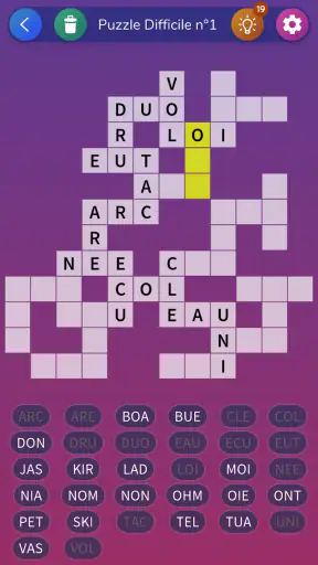 Mots Casés: Grilles illimitées screenshot