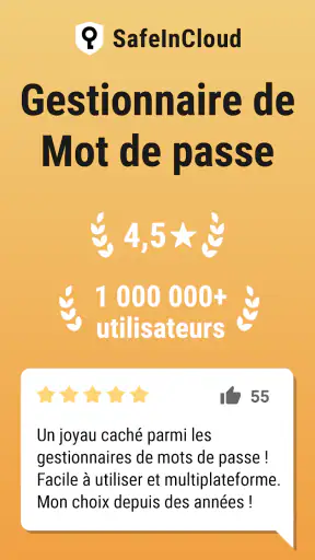 Mots de passe et clés－Safe screenshot