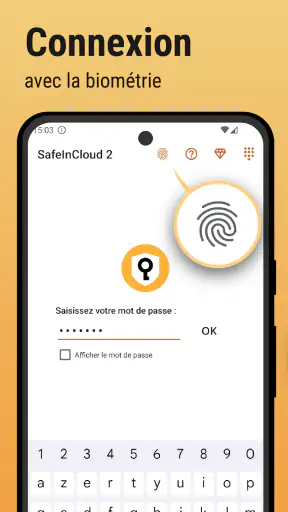 Mots de passe et clés－Safe screenshot