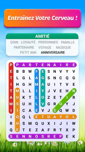 Mots Mêlés - Jeu de Mots screenshot