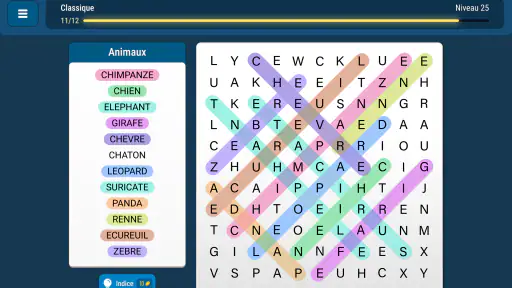Mots Mêlés: Jeu Relaxant screenshot