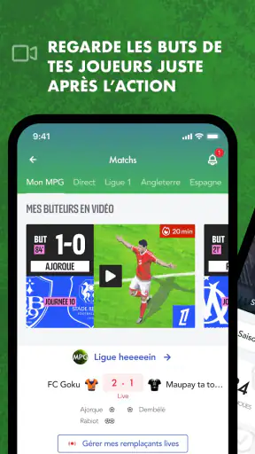 MPG Football screenshot
