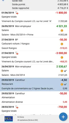 MS Comptes Bancaires Mobile 11 screenshot