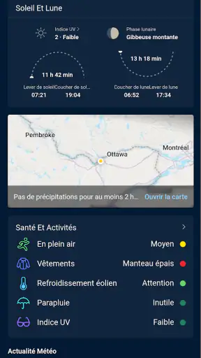 MSN Météo- Prévisions et screenshot