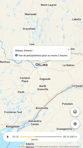 MSN Météo- Prévisions et screenshot