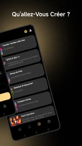 Music AI - Créer une chanson screenshot