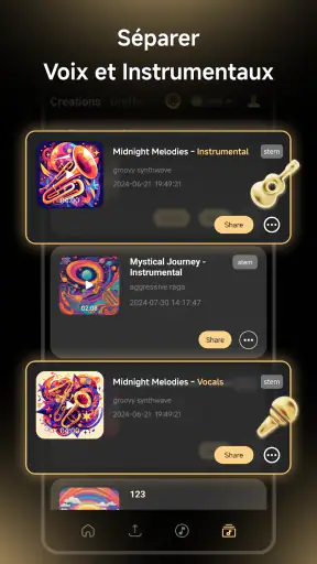Music AI - Créer une chanson screenshot