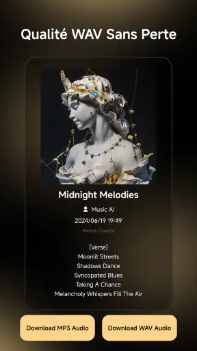 Music AI - Créer une chanson screenshot
