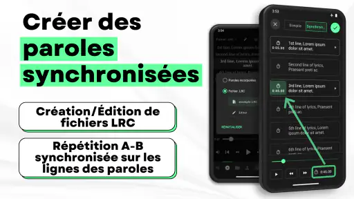 Musicolet Lecteur de Musique screenshot