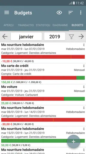 My Budget Book (français) screenshot