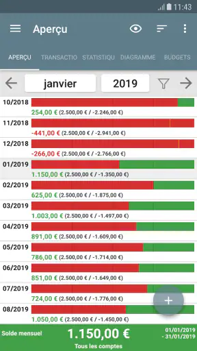 My Budget Book (français) screenshot