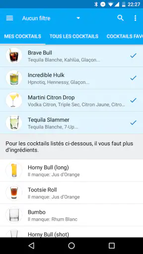 My Cocktail Bar screenshot