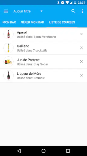 My Cocktail Bar screenshot