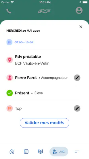 My ECF screenshot