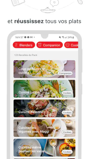 My Moulinex, la cuisine facile screenshot