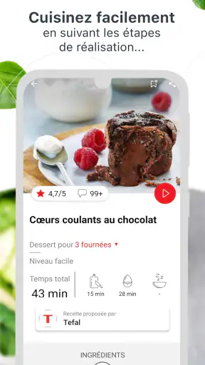 My Tefal, cuisinons ensemble screenshot