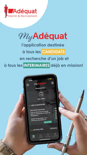 MyAdequat Intérim screenshot