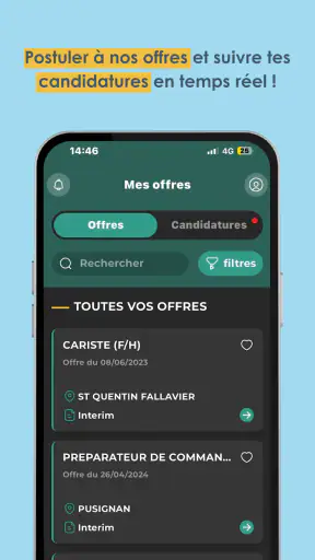 MyAdequat Intérim screenshot