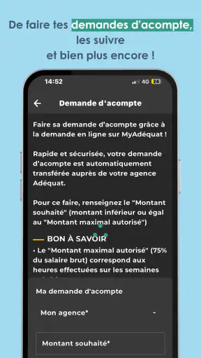 MyAdequat Intérim screenshot
