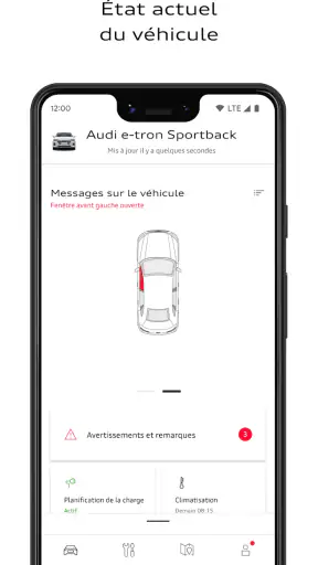 myAudi screenshot
