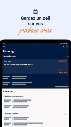 myEfrei screenshot