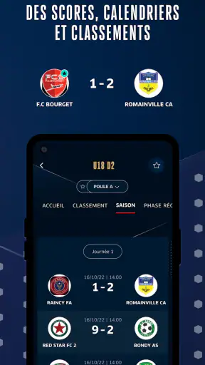 myFFF | Équipes & Compétitions screenshot