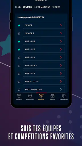 myFFF | Équipes & Compétitions screenshot