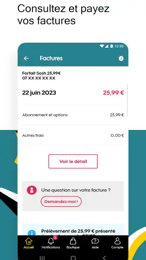 MySosh France screenshot