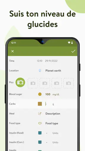 mySugr - Suivi Du Diabète screenshot